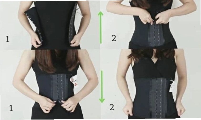 2 cách đeo đai nịt bụng phù hợp với đặc điểm vùng bụng, eo