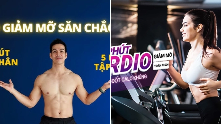 30 phút Giảm Mỡ Toàn Thân Hiệu Quả Cùng Bài Tập Đốt Cháy Calo