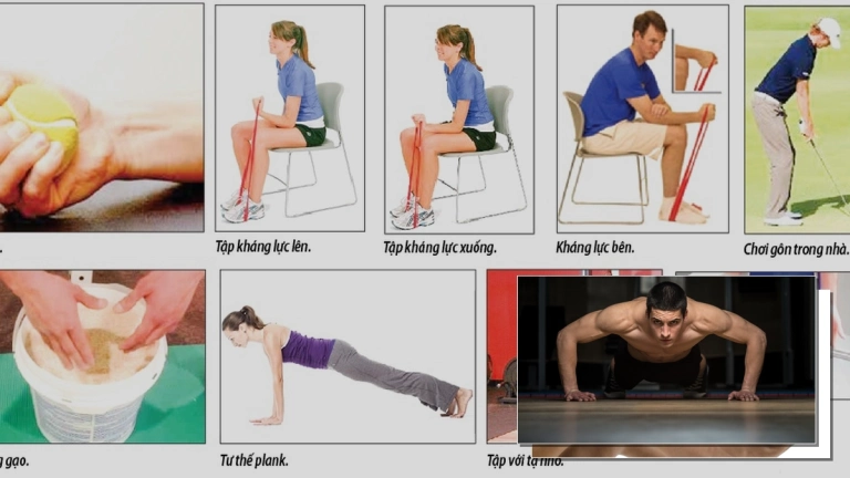 7 bài tập tăng cường sức mạnh và kích thước cổ tay hiệu quả