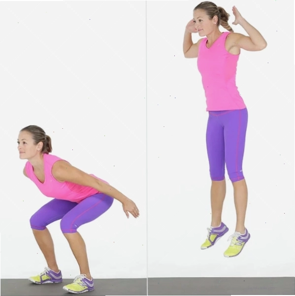 Ảnh minh họa động tác Sumo Squat với hai chân mở rộng