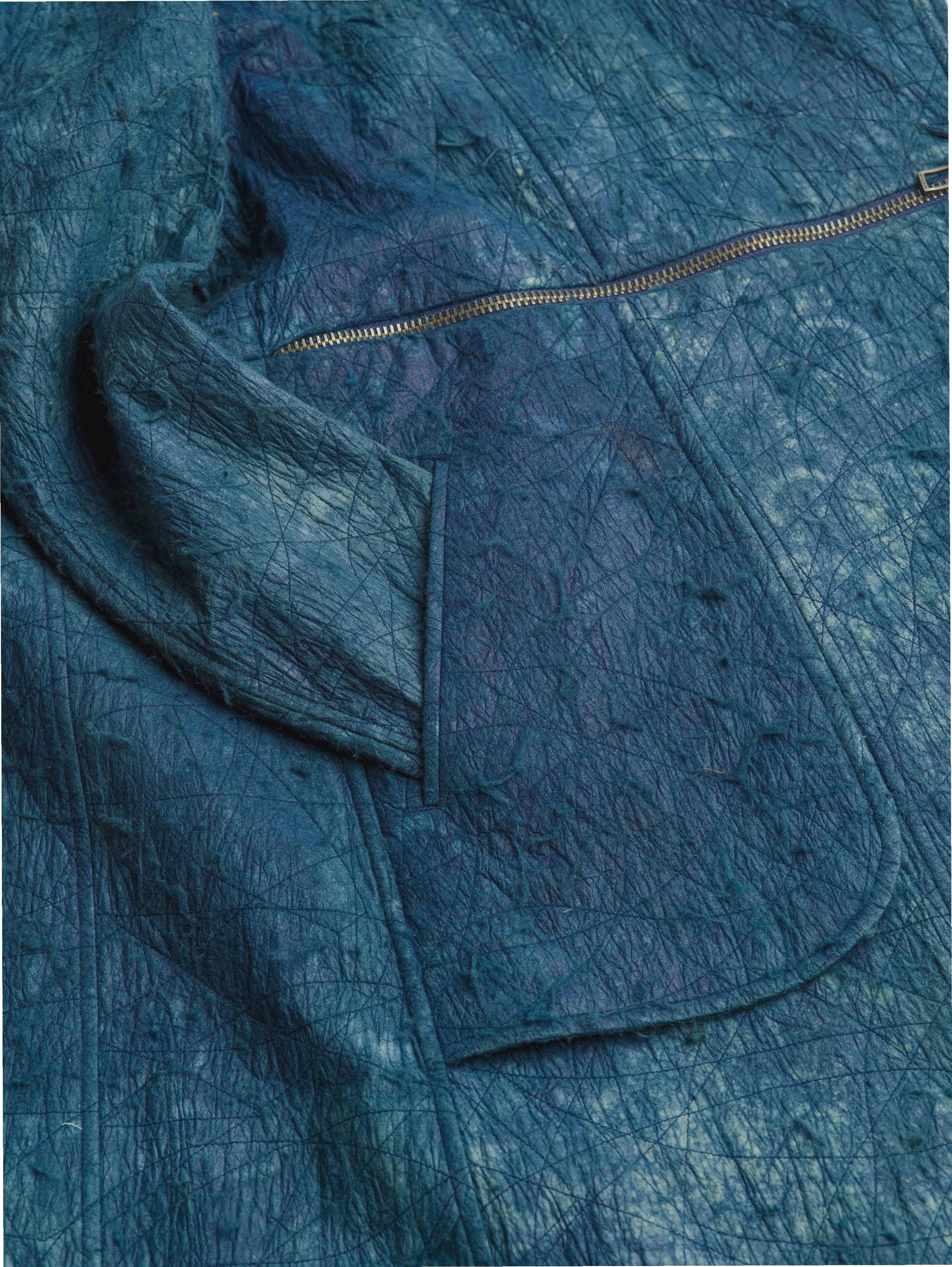 Áo khoác Silk Felt Coat từ Kilomet109