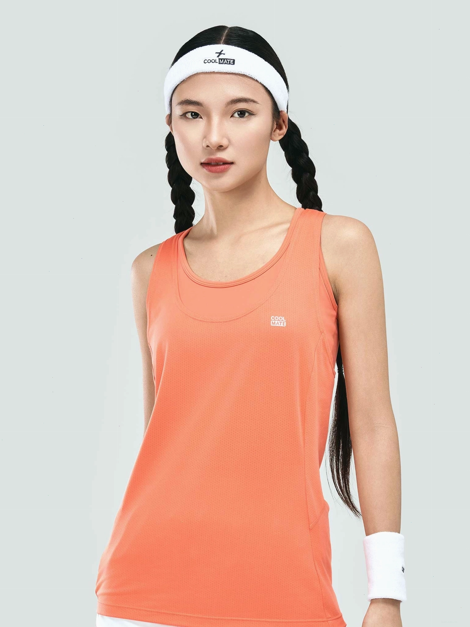 Áo Singlet thể thao nữ co giãn Slim Tee