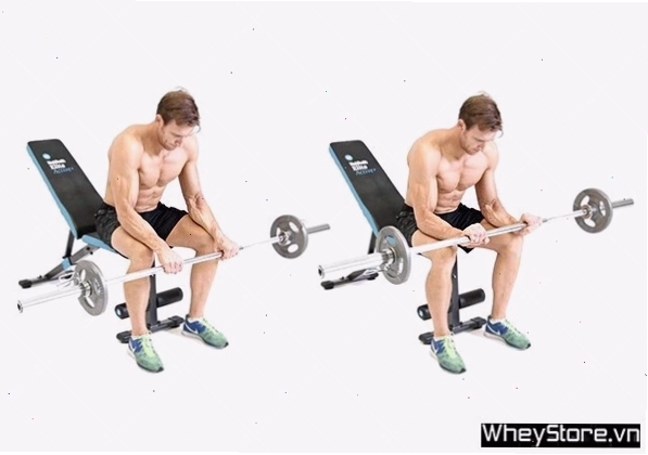 Bài tập cầm bánh tạ với mục đích làm cho cổ tay to ra