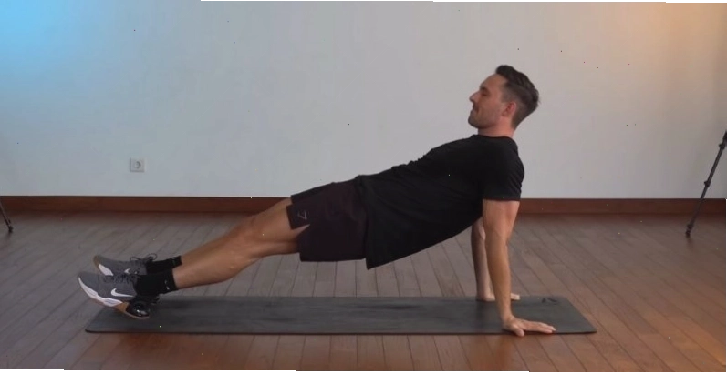 bài tập cơ bụng 6 múi học sinh reverse plank