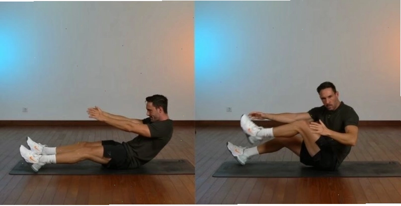 bài tập cơ bụng 6 múi học sinh sprinter sit ups