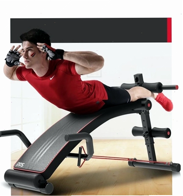 Bài tập cơ lưng với ghế gập bụng