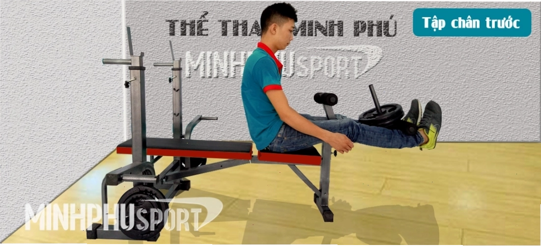 Bài tập nằm đá móc chân sau trên ghế MP-15