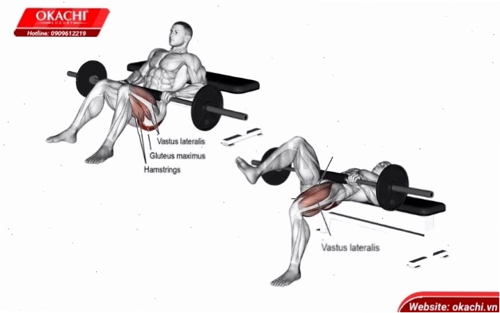 Bài tập Single Leg Hip Thrust tác động sâu vào từng bên mông