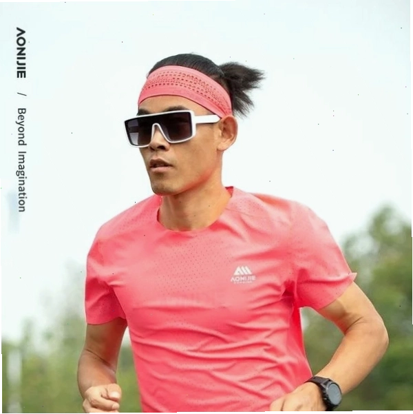 Băng đô thể thao Aonijie E4423 màu hồng, thấm hút mồ hôi tốt
