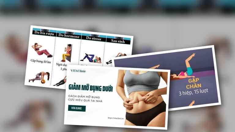 Bí quyết giảm mỡ bụng dưới hiệu quả, an toàn và nhanh chóng