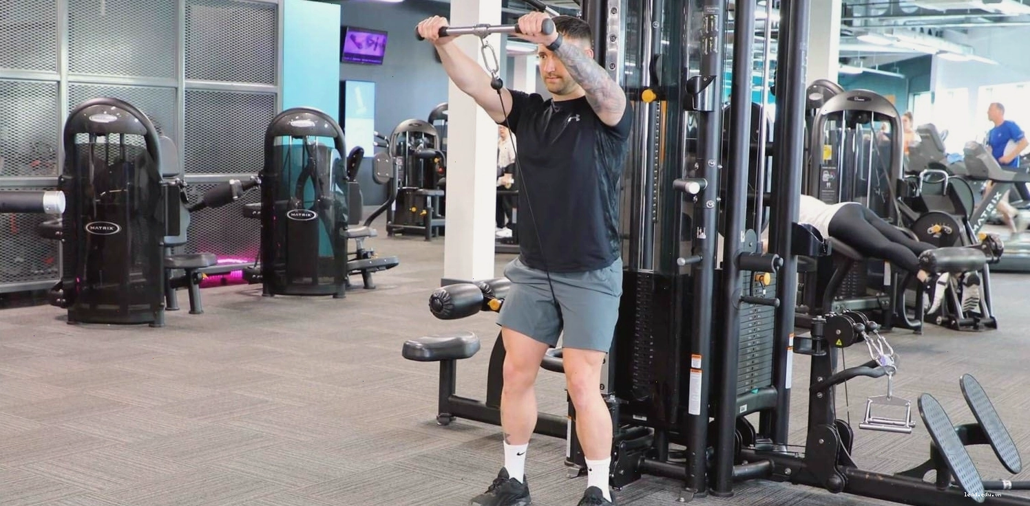 Cable front raises