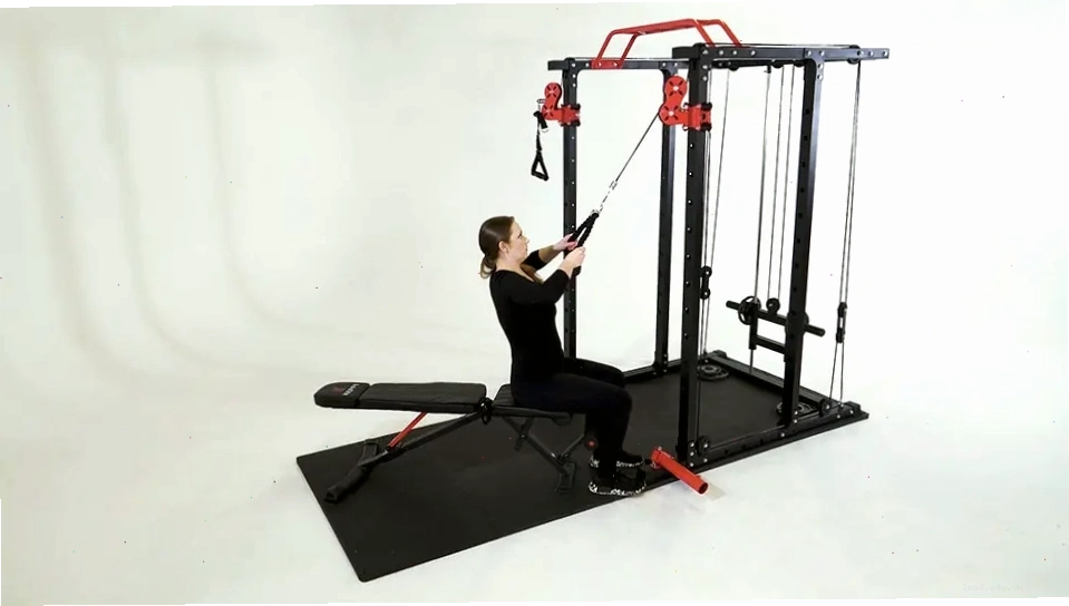 Cable Rope Lat Pulldown view 2