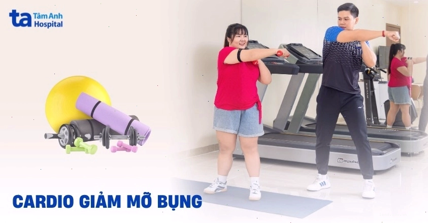Các bài tập Cardio giúp giảm mỡ bụng