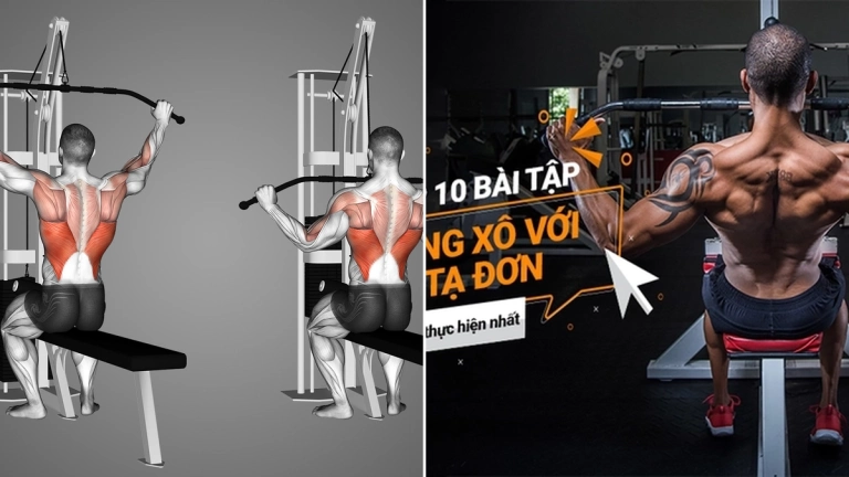 Các bài tập xô lưng hiệu quả: Hướng dẫn chi tiết từ A-Z