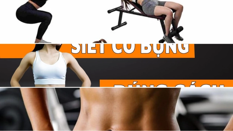Cách siết cơ bụng giảm mỡ hiệu quả cho phái nữ
