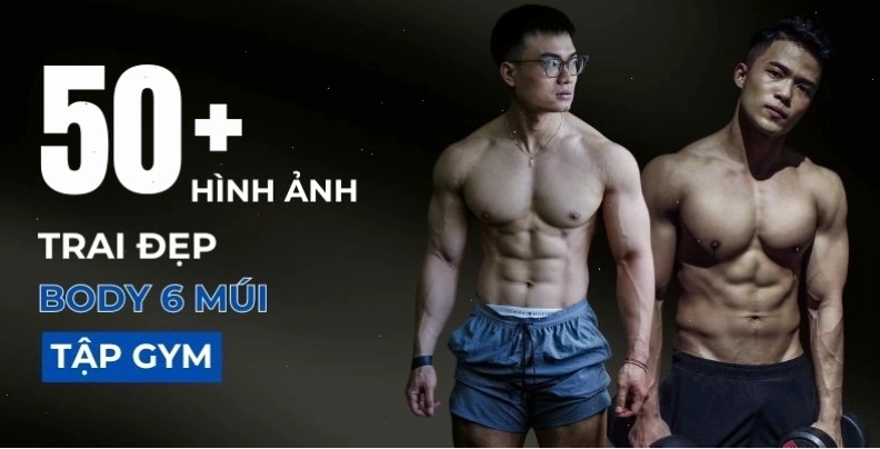 Chàng trai sở hữu cơ bụng 6 múi sắc nét trong không gian tập gym với thần thái khỏe khoắn cuốn hút