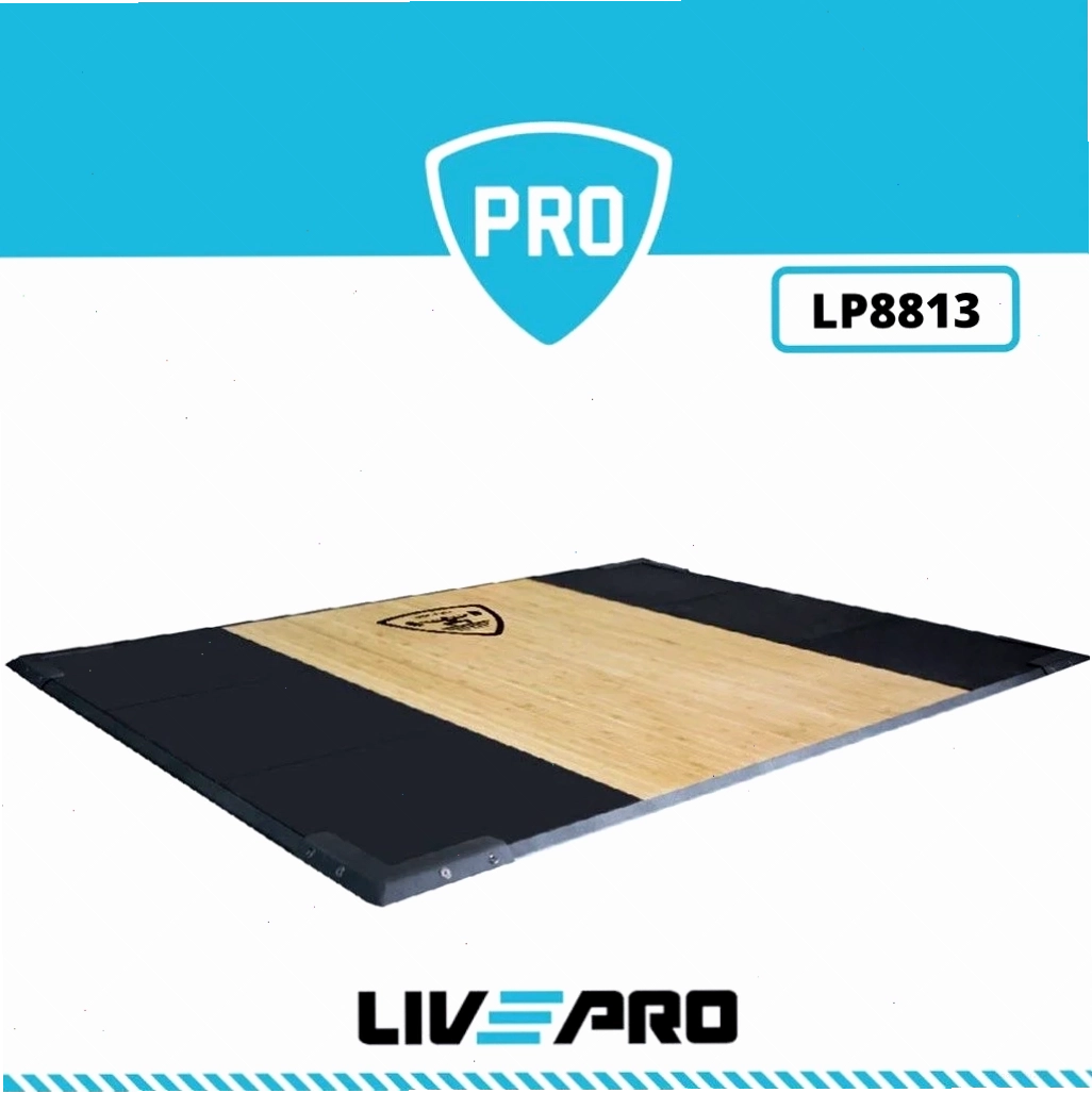 Chi tiết kích thước và vật liệu của Sàn Cử Tạ, Deadlift - LIVEPRO LP8813