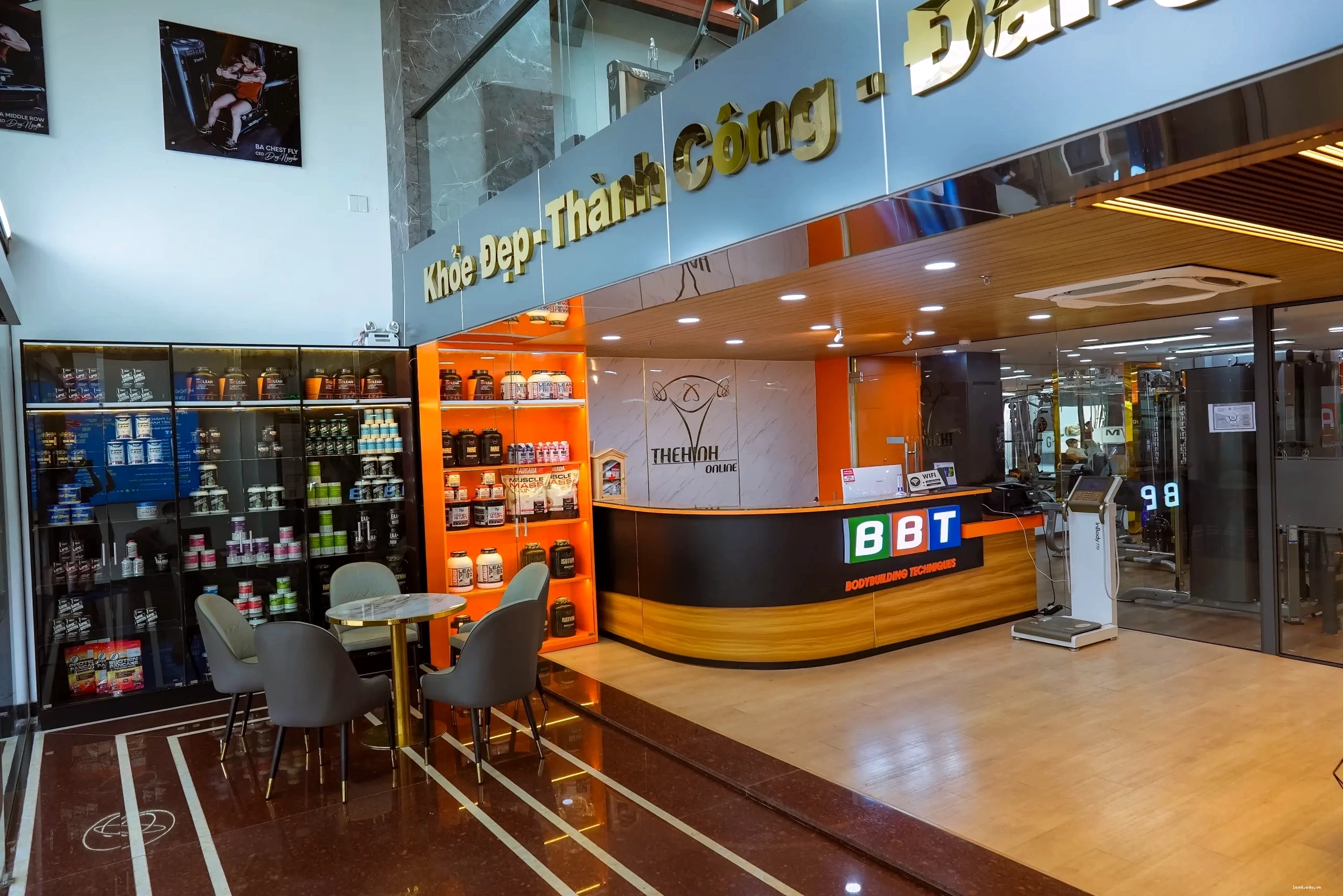 Cơ sở vật chất tại THOL Gym
