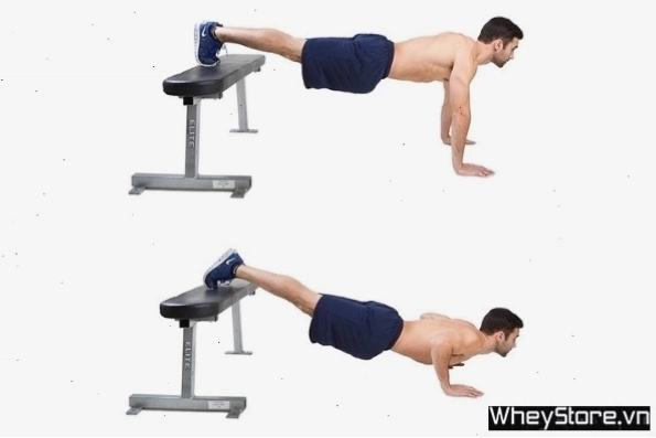 Đẩy ngực với tạ đơn (Dumbbell Bench Press) tại nhà