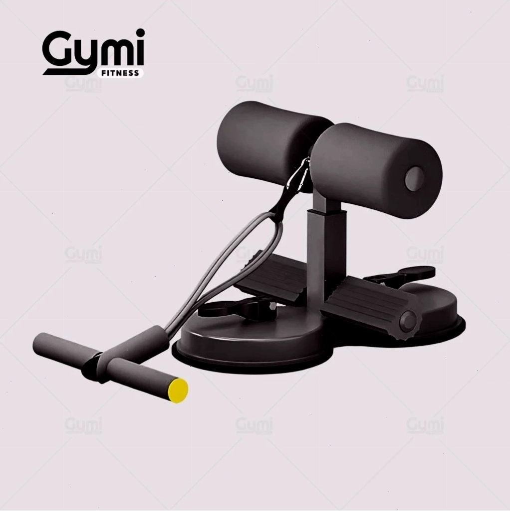 Dụng Cụ Gập Bụng 2in1 Có Dây Kháng Lực màu đen