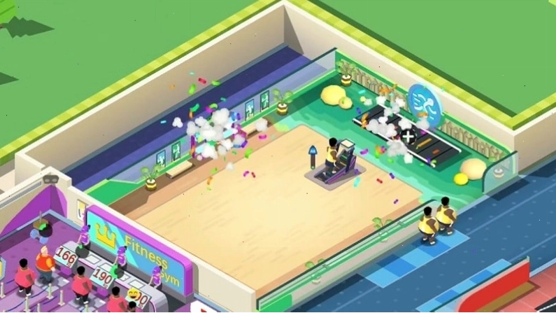 Fitness Club Tycoon MOD APK Vô hạn tiền