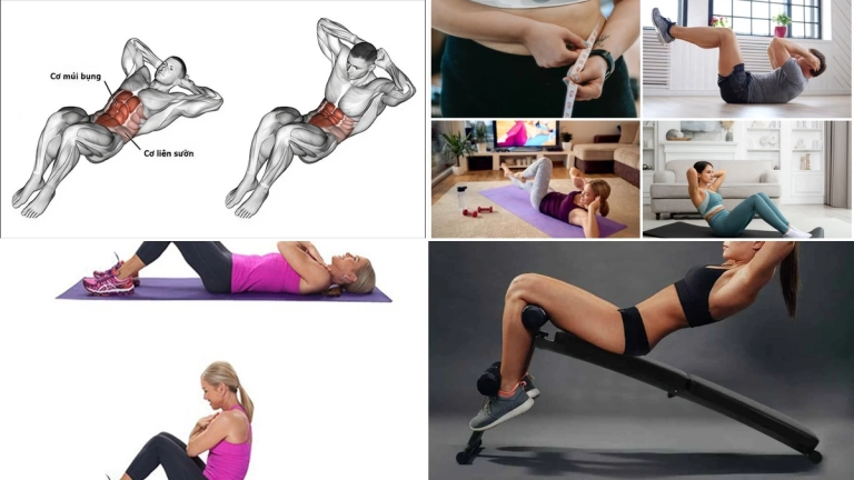 Gập bụng: Lợi ích, kỹ thuật và những điều cần lưu ý cho cơ bụng săn chắc