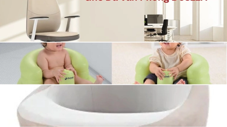 Ghế tập ngồi cho bé: Hỗ trợ phát triển tư thế và sự an toàn