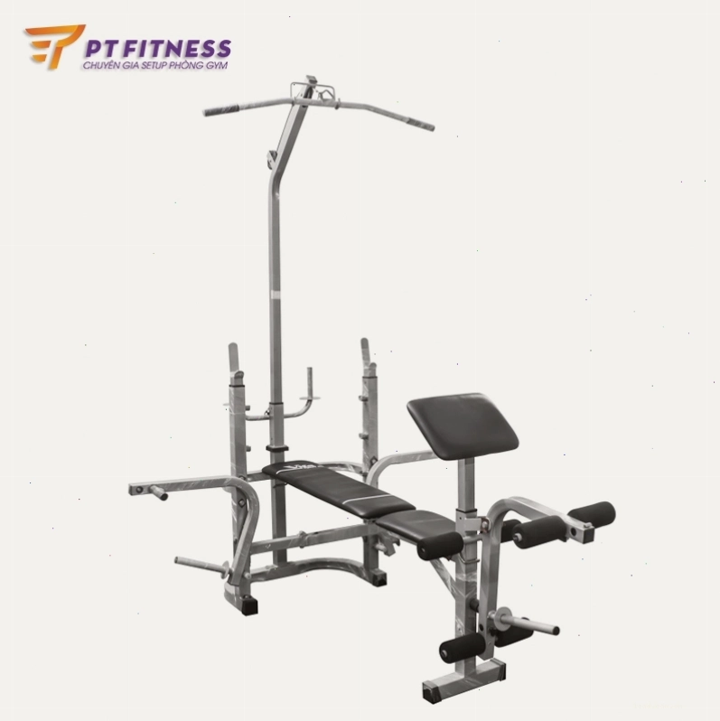 Ghế tập tạ đa năng PT5033 với nhiều chức năng tập luyện
