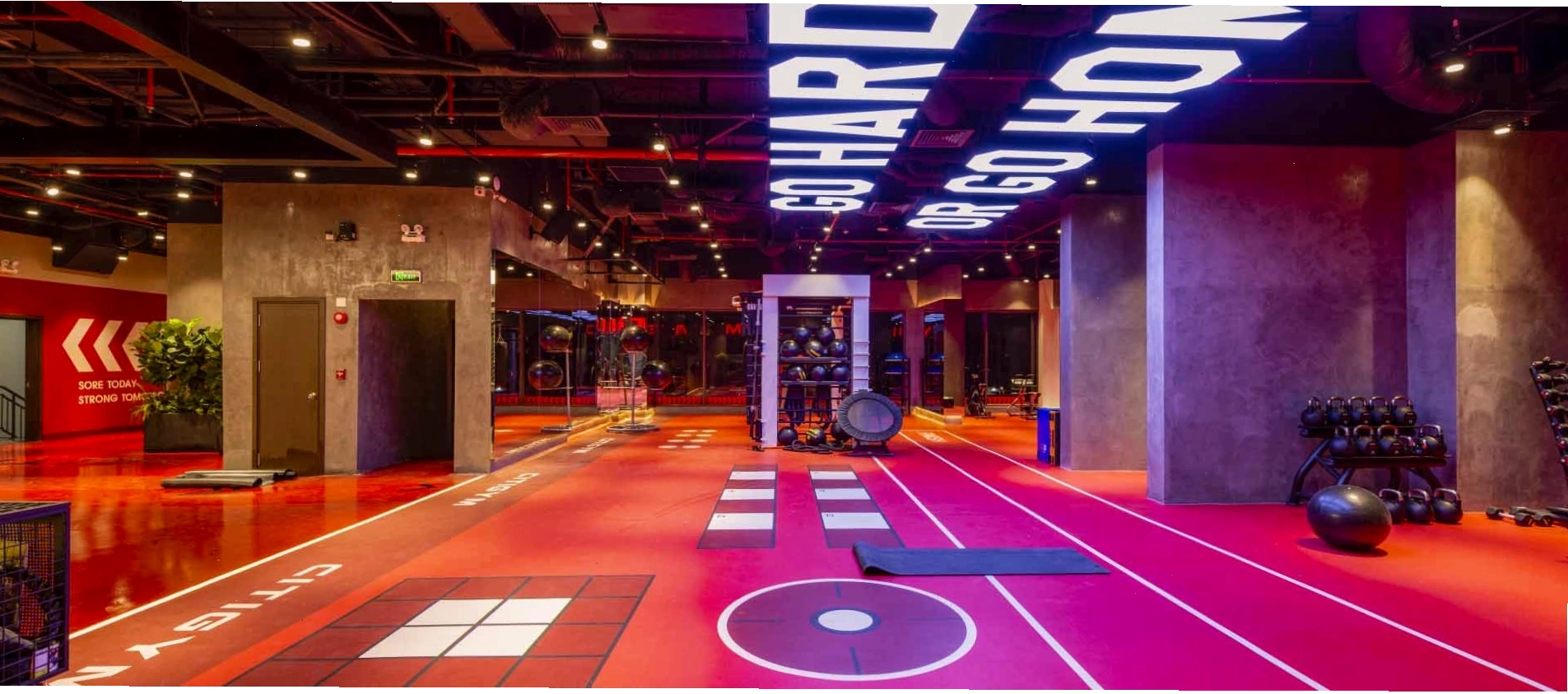 Góc tập luyện Functional tại Citigym Phổ Quang