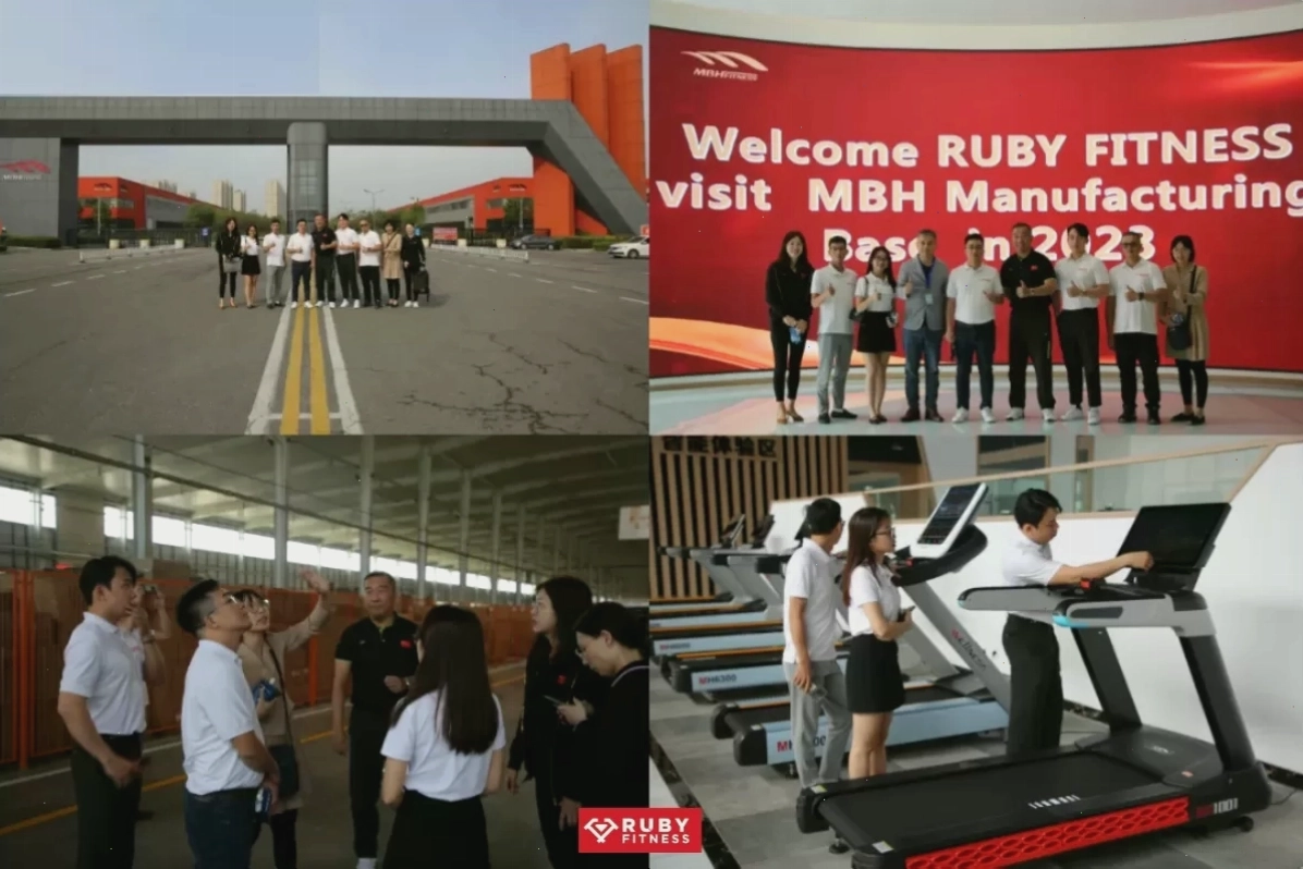 Hình ảnh Ruby Fitness tại trụ sở của MBH tại Trung Quốc