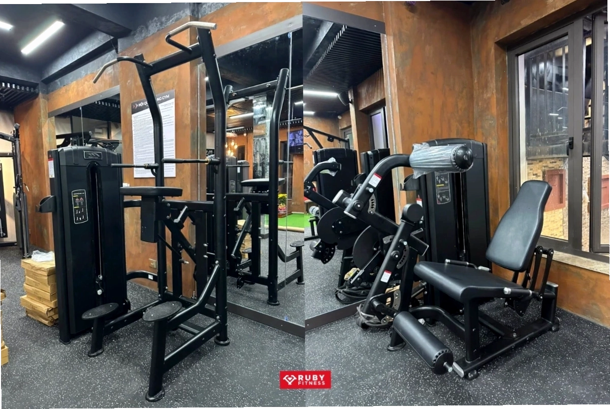 Hình ảnh thực tế của phòng gym Dragon Fitness & Gym Kick Boxing tại Linh Đàm Hà Nội (2)