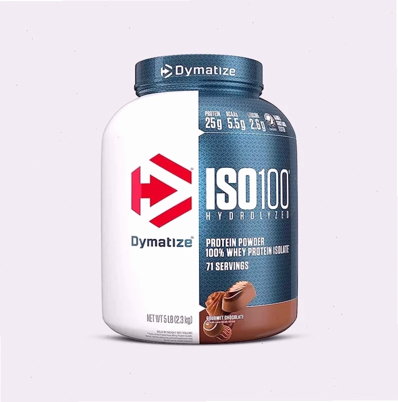 Hộp sản phẩm Dymatize ISO 100 hương vị Chocolate