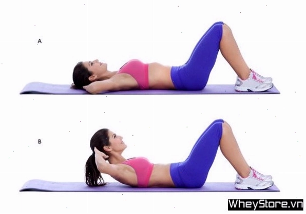 Hướng dẫn chi tiết các bước thực hiện bài tập gập bụng chéo