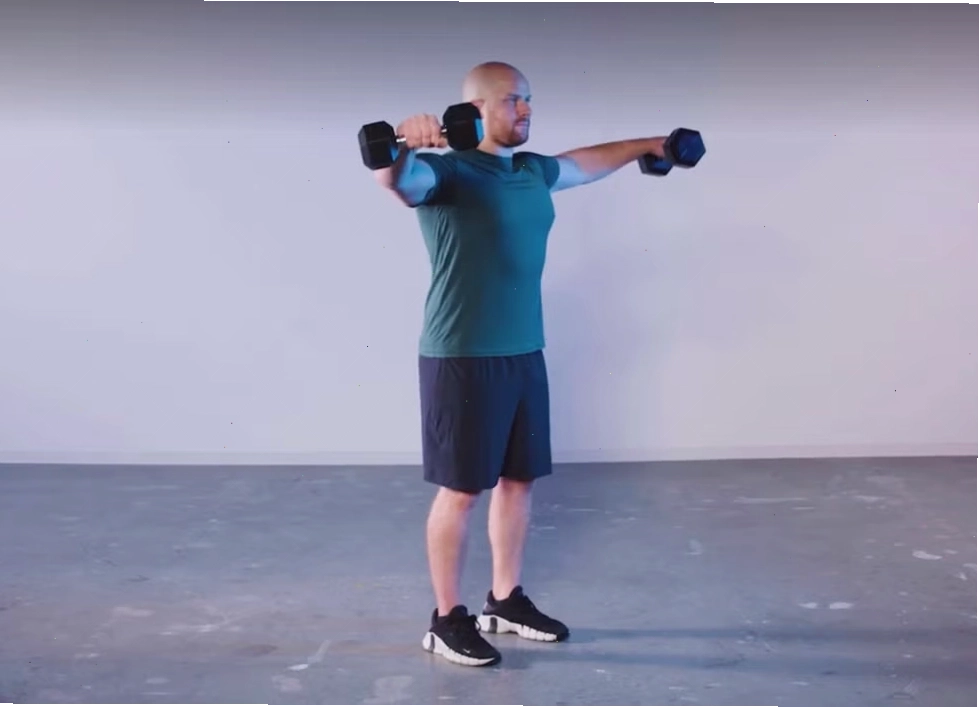 Hướng dẫn kỹ thuật dumbbell lateral raise đúng cách với tạ đôi