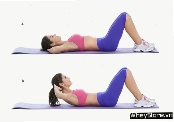 Hướng dẫn tư thế gập bụng cơ bản đúng kỹ thuật cho người mới bắt đầu