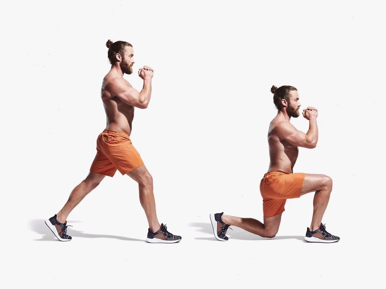 Jungkook thực hiện bài tập Lunges để săn chắc cơ thể