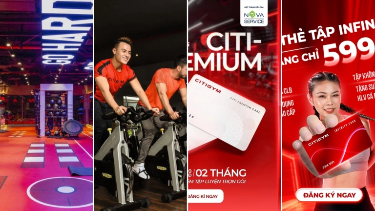 Khám phá chi tiết các gói thẻ tập Citigym: Giá và quyền lợi năm 2026