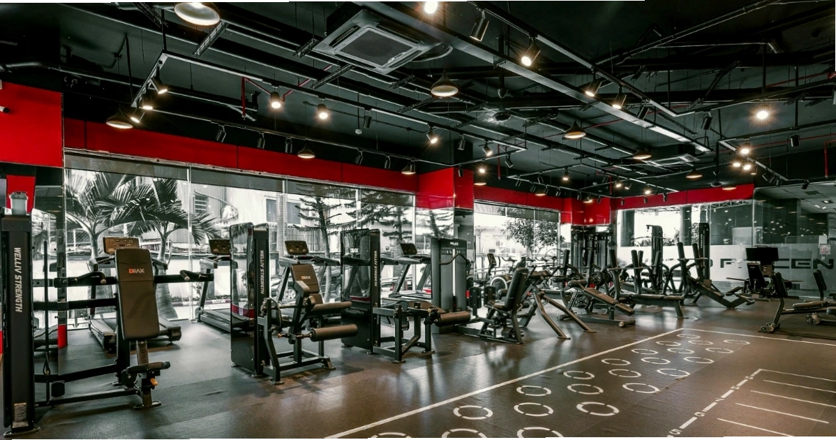 Không gian phòng tập hiện đại, đẹp mắt tại Wordfit Center