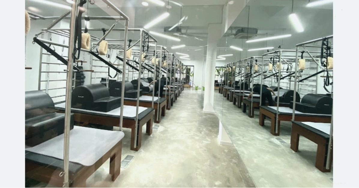 Không gian phòng tập hiện đại tại Pour Vous – Pilates
