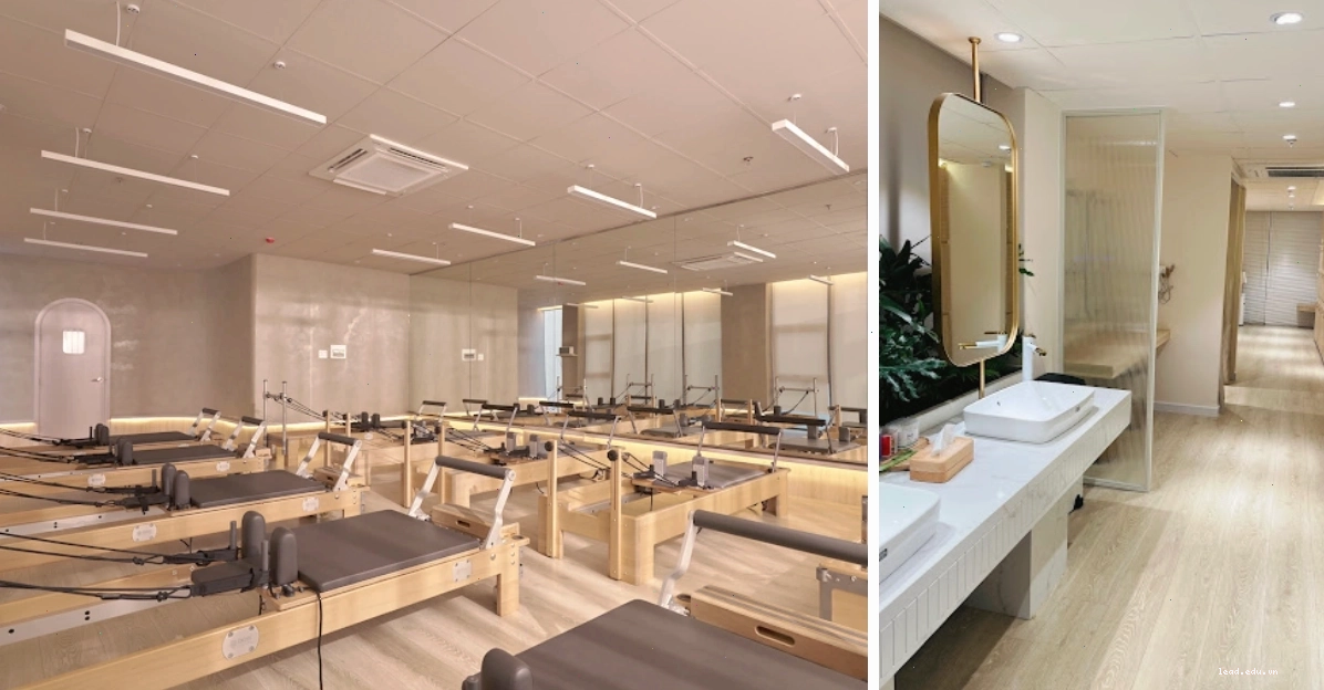 Không gian phòng tập hiện đại tại PourVous – Pilates