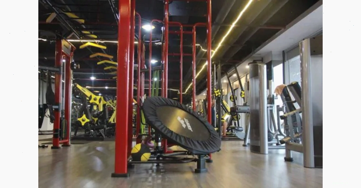 Không gian phòng tập rộng rãi, hiện đại tại King Fitness
