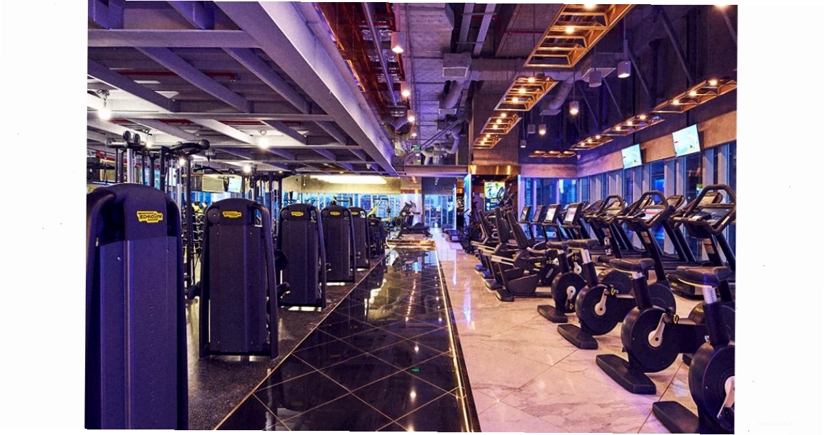 Không gian phòng tập sang trọng, hiện đại tại California Fitness
