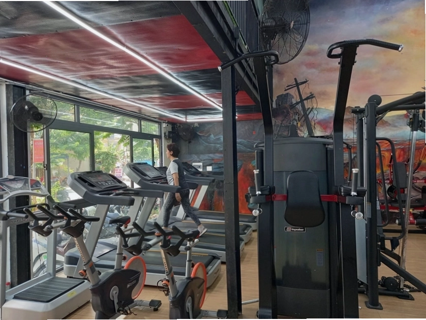Không gian Pig Gym Đà Nẵng với thiết kế hiện đại