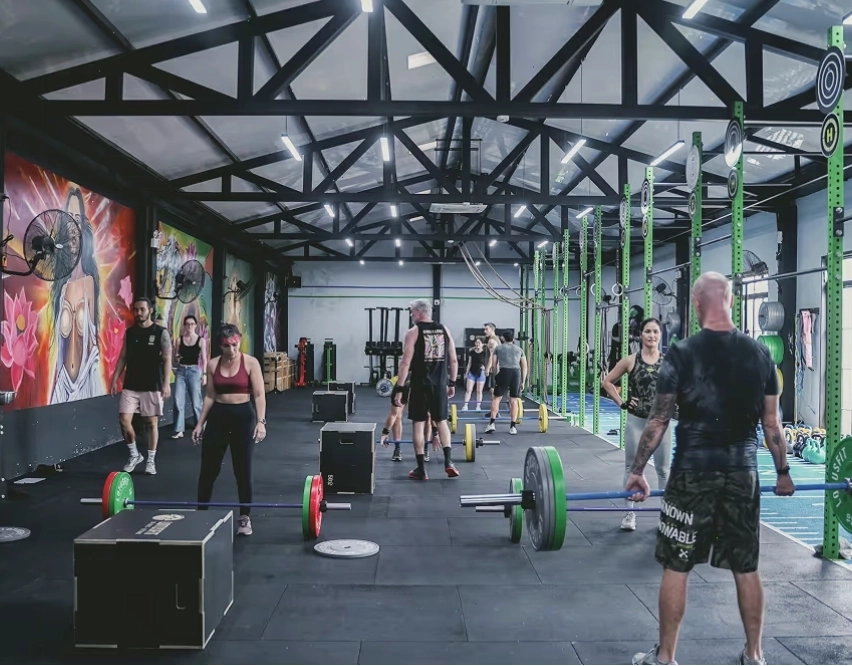 Không gian tập luyện CrossFit hiện đại tại Việt Nam