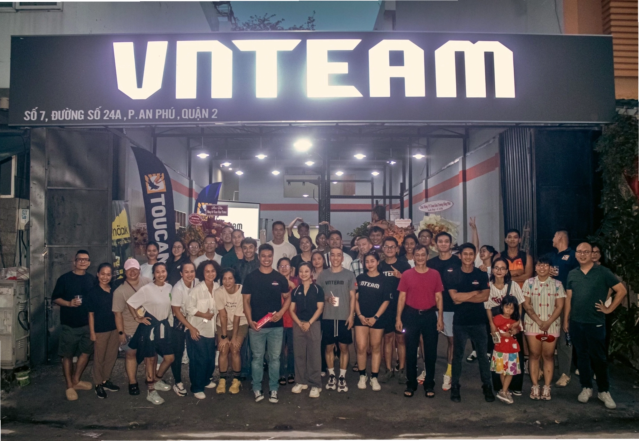 Không gian tập luyện CrossFit thoáng đãng