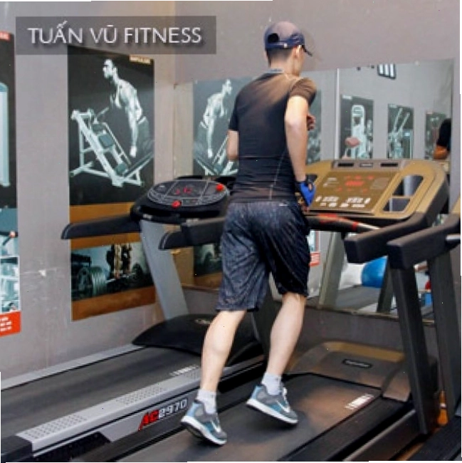 Không gian tập luyện hiện đại tại Tuấn Vũ Fitness