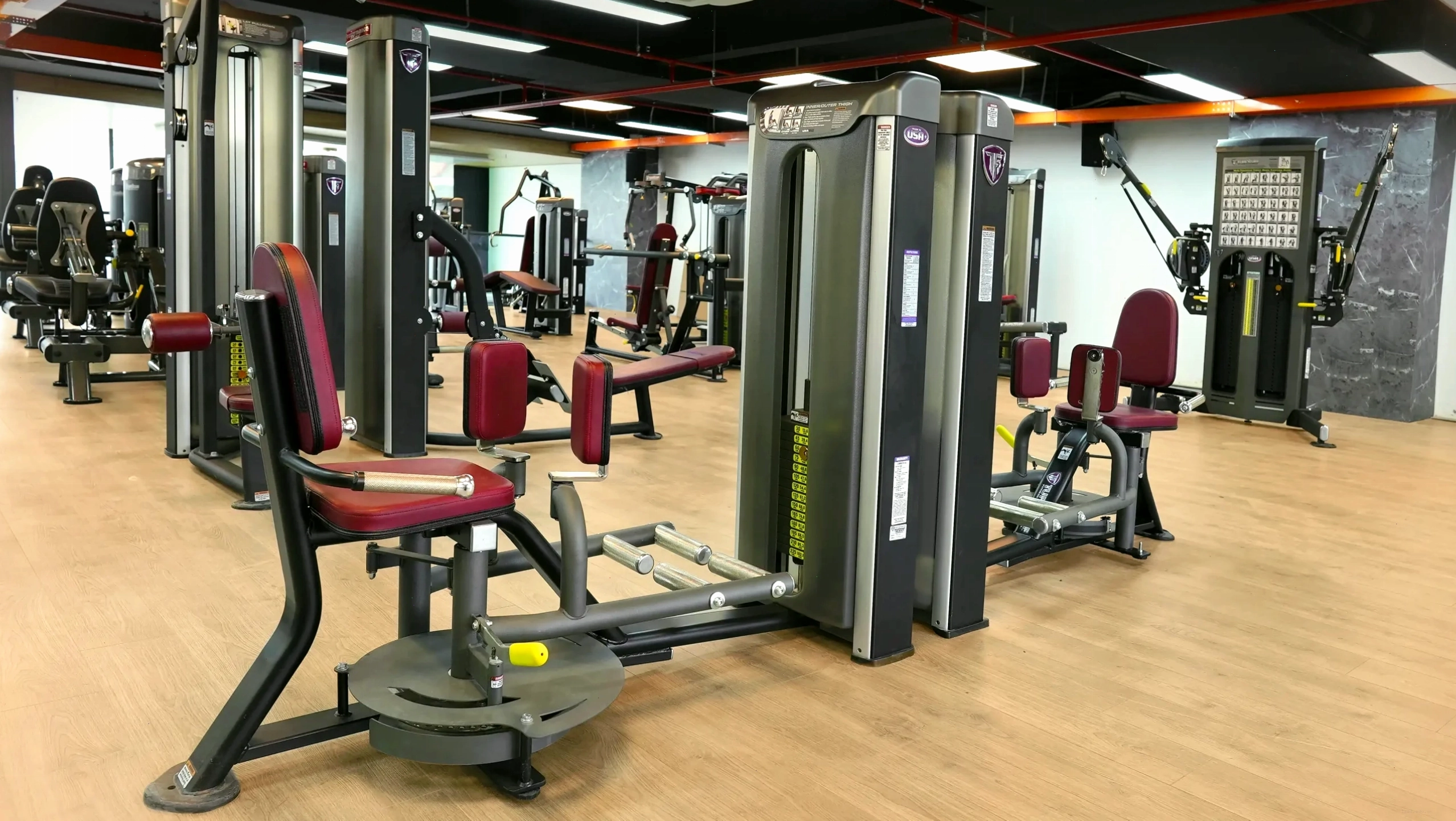 Không gian tập luyện tại THOL Gym