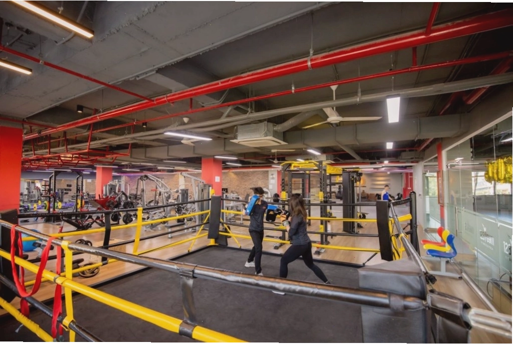 Khu vực Gym hiện đại tại TA Galaxy 960 Ngô Quyền