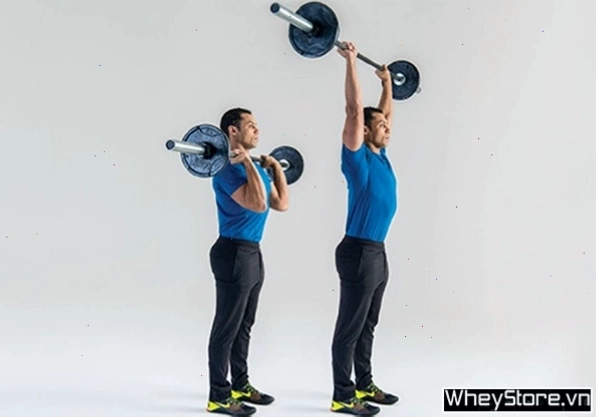 Kỹ thuật Overhead Press đúng chuẩn với tạ đòn