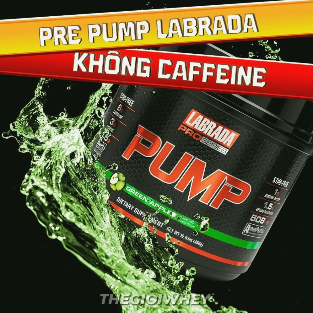 Labrada Pro Pump Pre-workout - Hộp sản phẩm 20 lần dùng